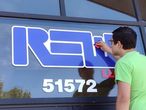 Window Decal Installation